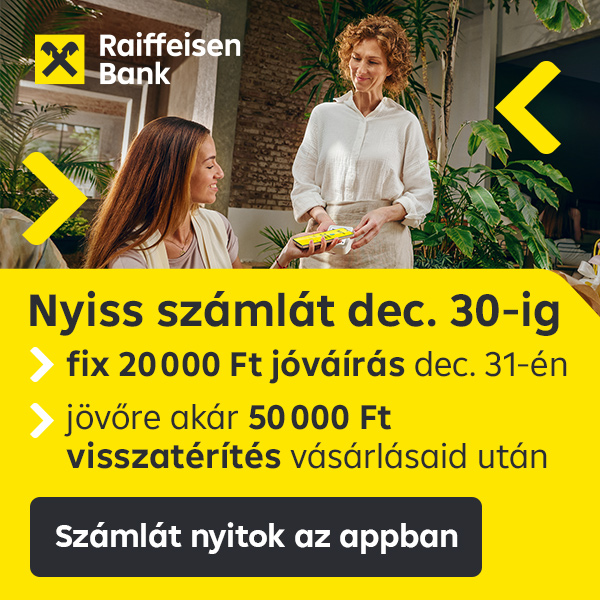 Maxold ki a nyarat új bankoddal! 30 000 Ft számlanyitáshoz, akár 30 000 Ft pénzvisszatérítés